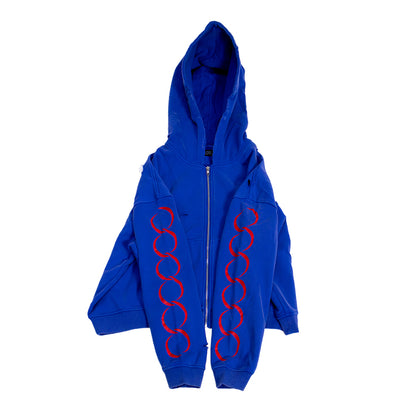 Warp zip-up